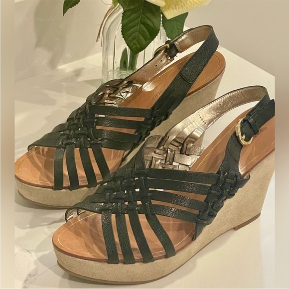 Banana Republic strappy Wedge Sandals - Picture 6 of 6